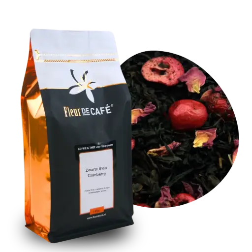 Zwarte thee Cranberry 1 kg