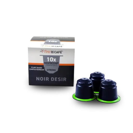 Koffiecups Noir desir 10 stuks
